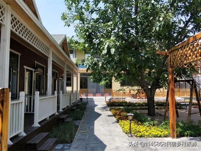 蓟州悠然山庄农家院,蓟县有个小资装修风格的农家院
