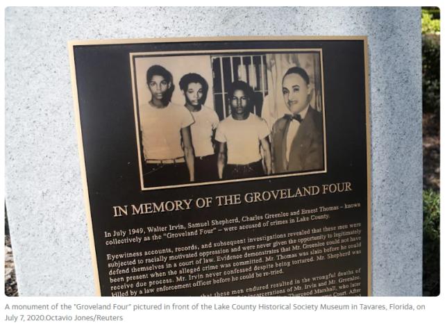 沉冤昭雪！美国4名黑人被判强奸白人少女，70多年后终被宣告无罪
