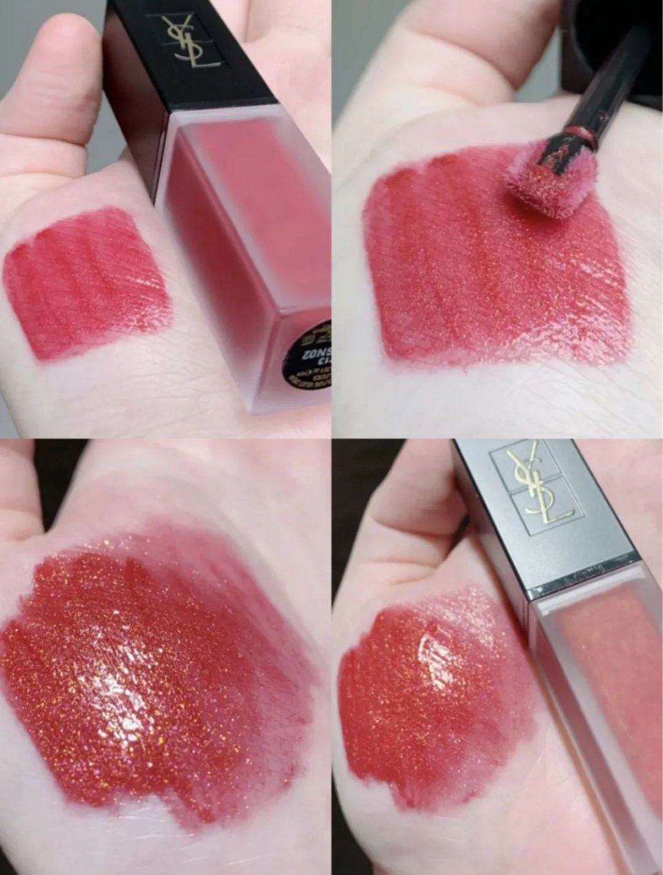 断货王色号口红,试色大牌ysl416