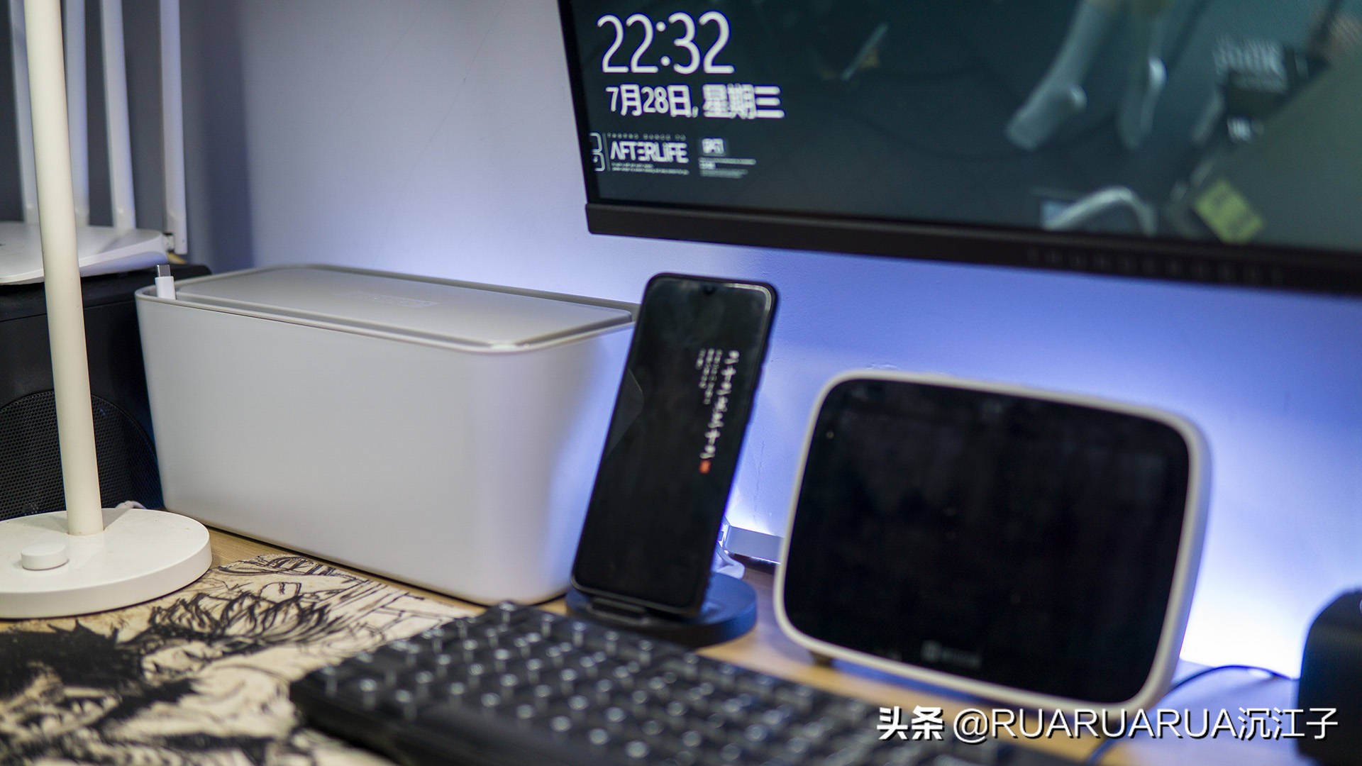 桌面排插线材收纳,orico收纳盒怎么插