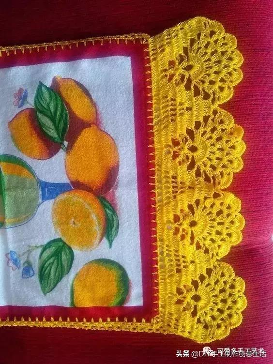 漂亮的钩针桌布衣,钩针钩织漂亮桌布衣图解