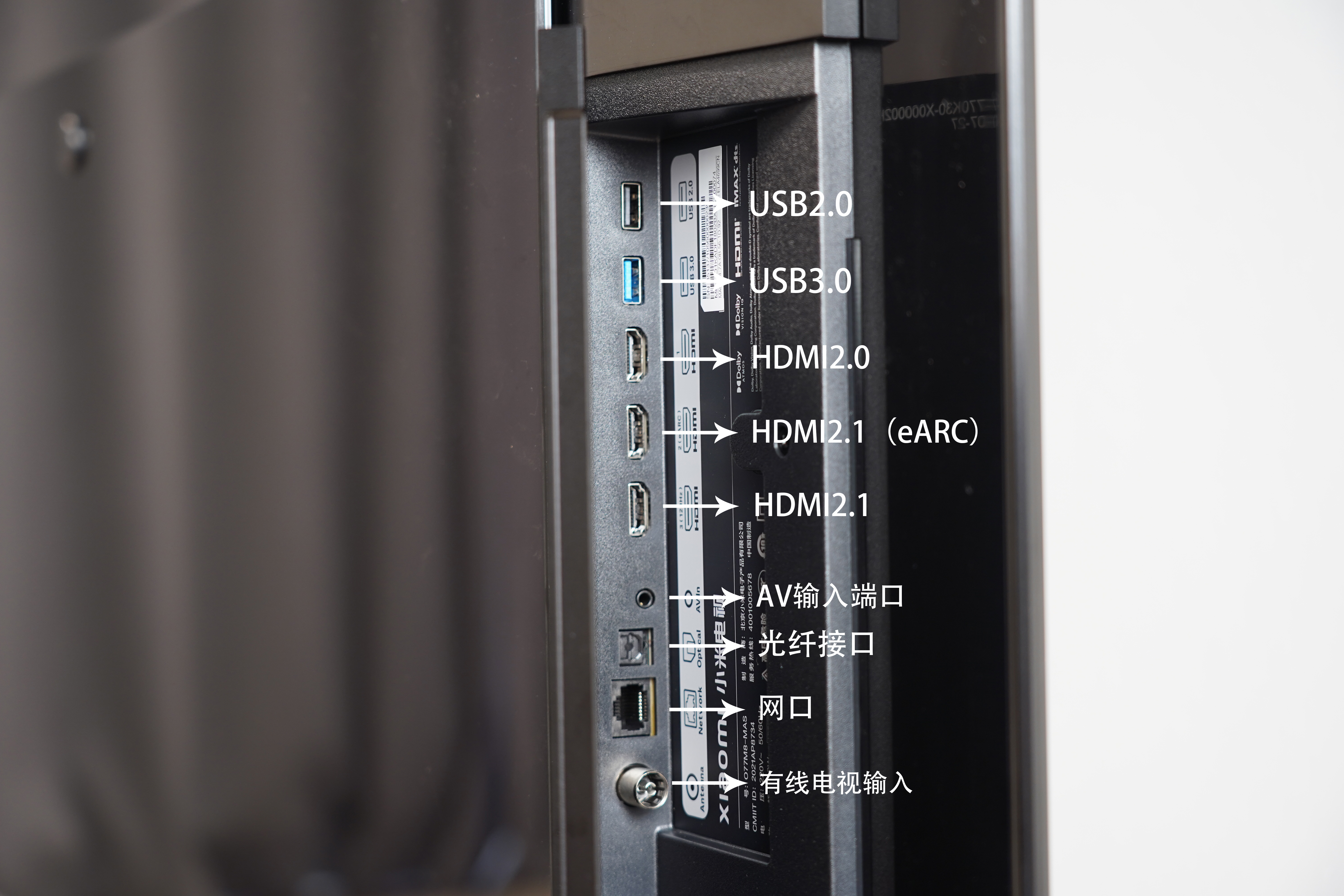 小米77寸oled对比索尼a80j,小米电视oled77寸