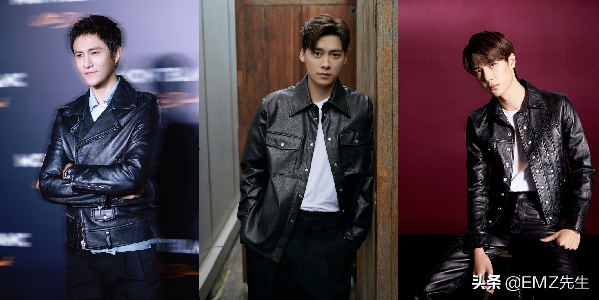 男士皮衣怎么穿才有高级感,男士新款秋冬皮衣