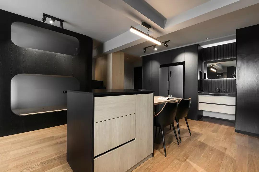 上海65平的小家,上海65平小户型两室一厅住四口人