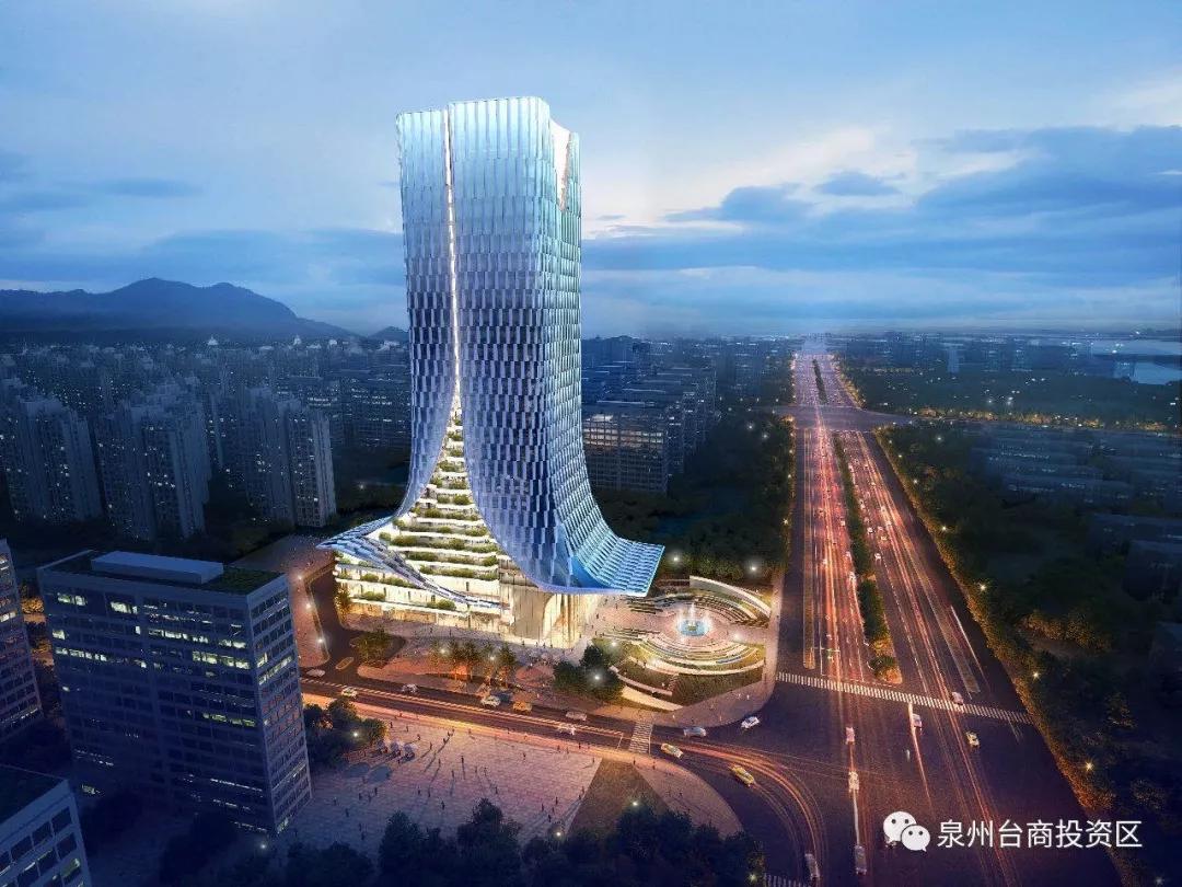 泉州台商区地标,泉州超过600米高楼