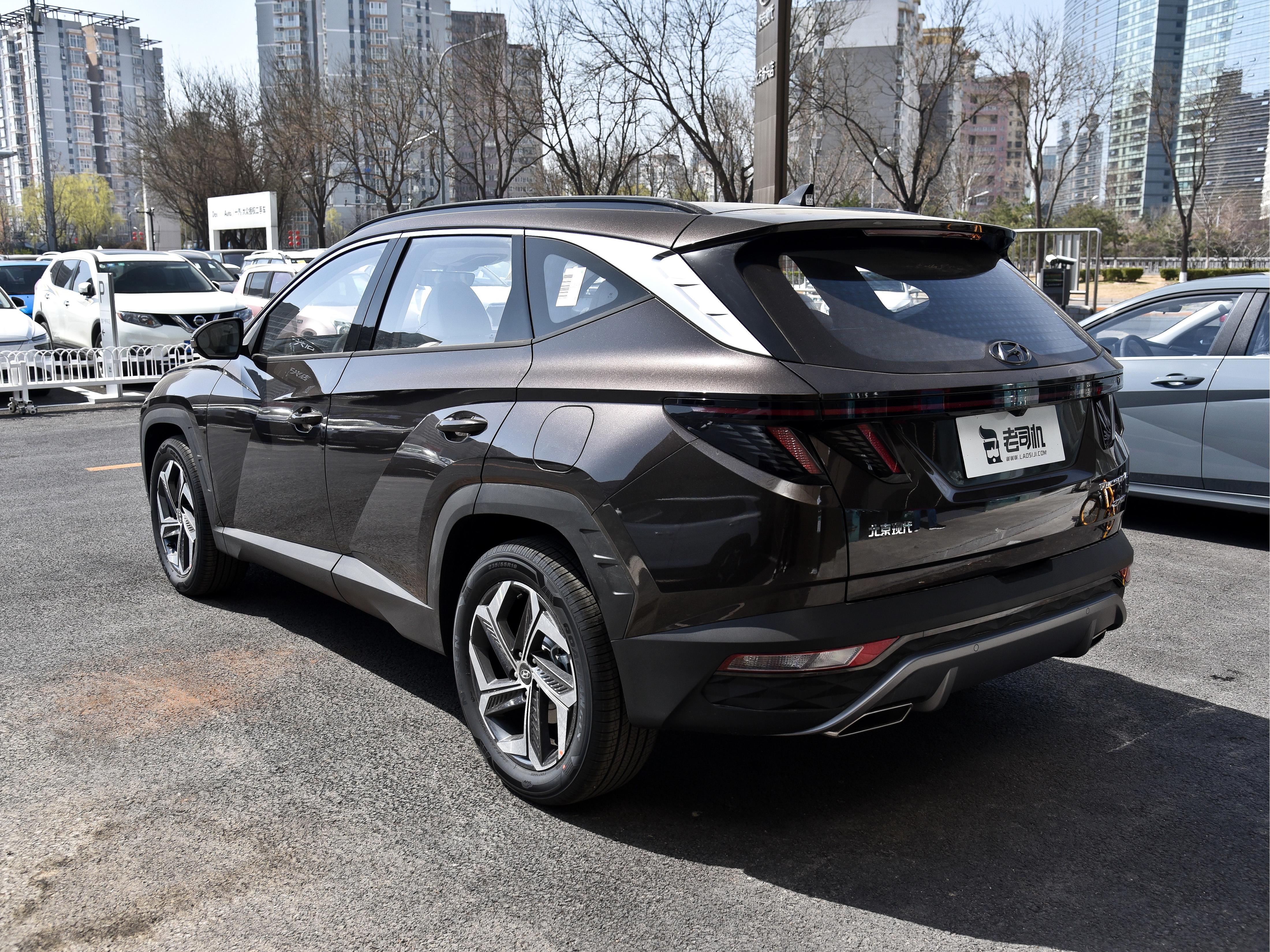 车展实拍现代新款途胜,现代全新途胜实拍搭1.6t尺寸