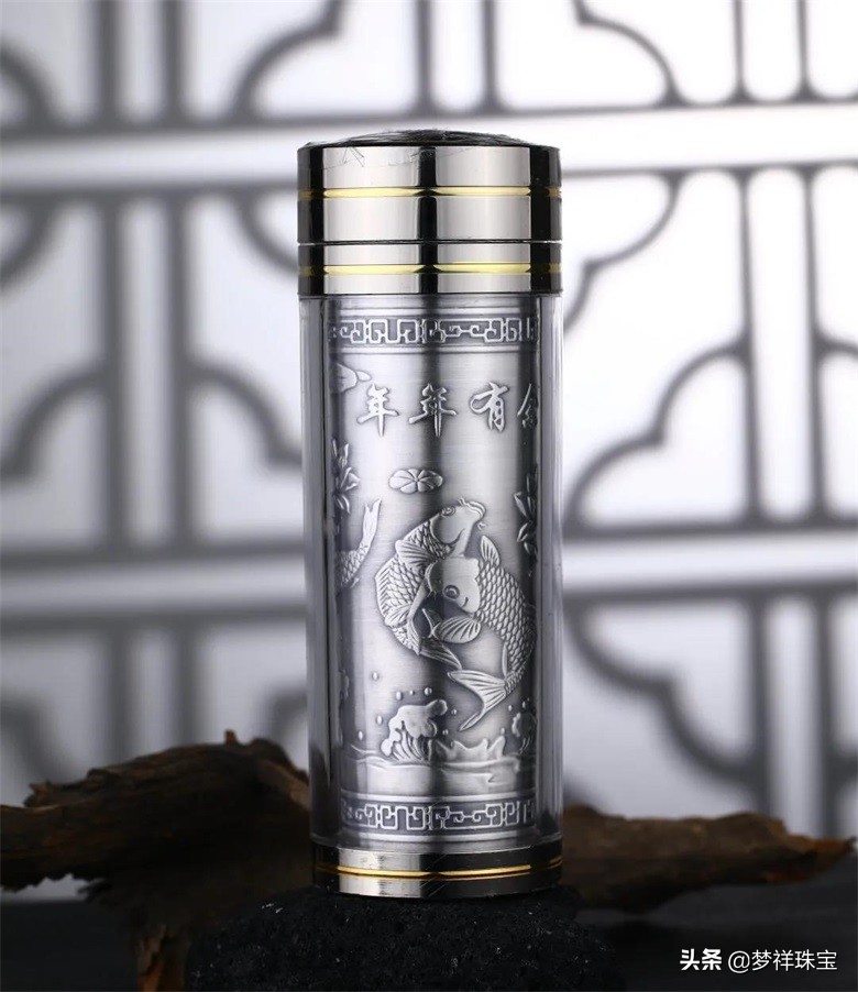 梦祥盛世银酒壶,梦祥银珐琅茶具套装