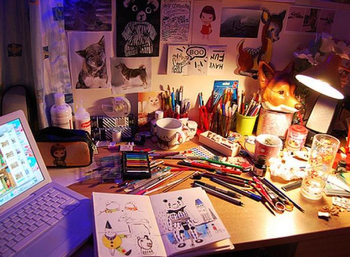 孩子学习不好家庭书桌该怎么放置,孩子书桌东西太多太小怎么收纳