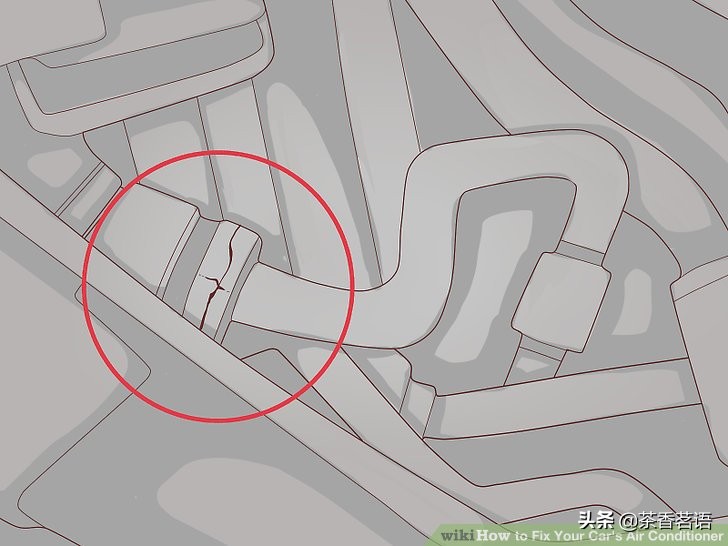 汽车空调漏冷媒怎么修补,汽车空调蒸发器泄漏如何修复