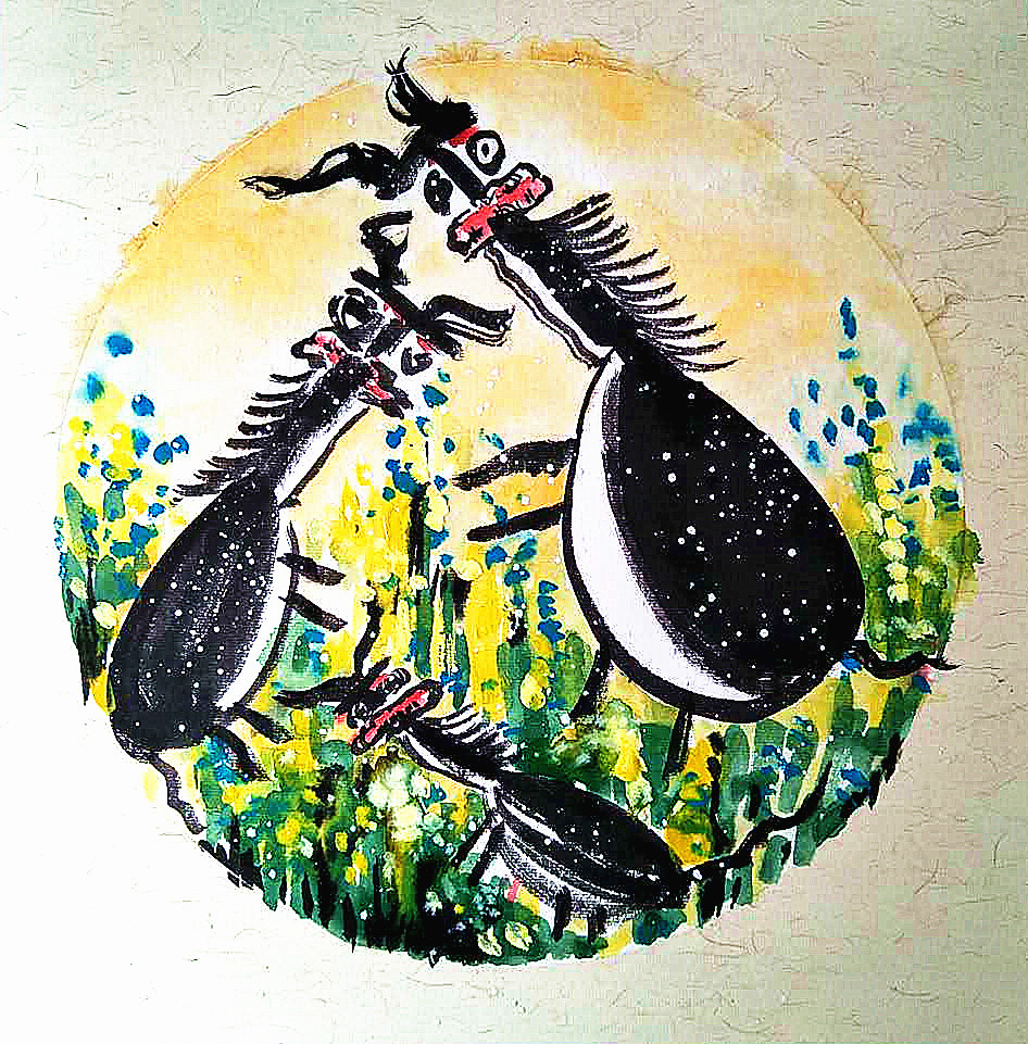 巧用动画片，打造乐学式美术课堂，少儿美术创意《可爱的小毛驴》