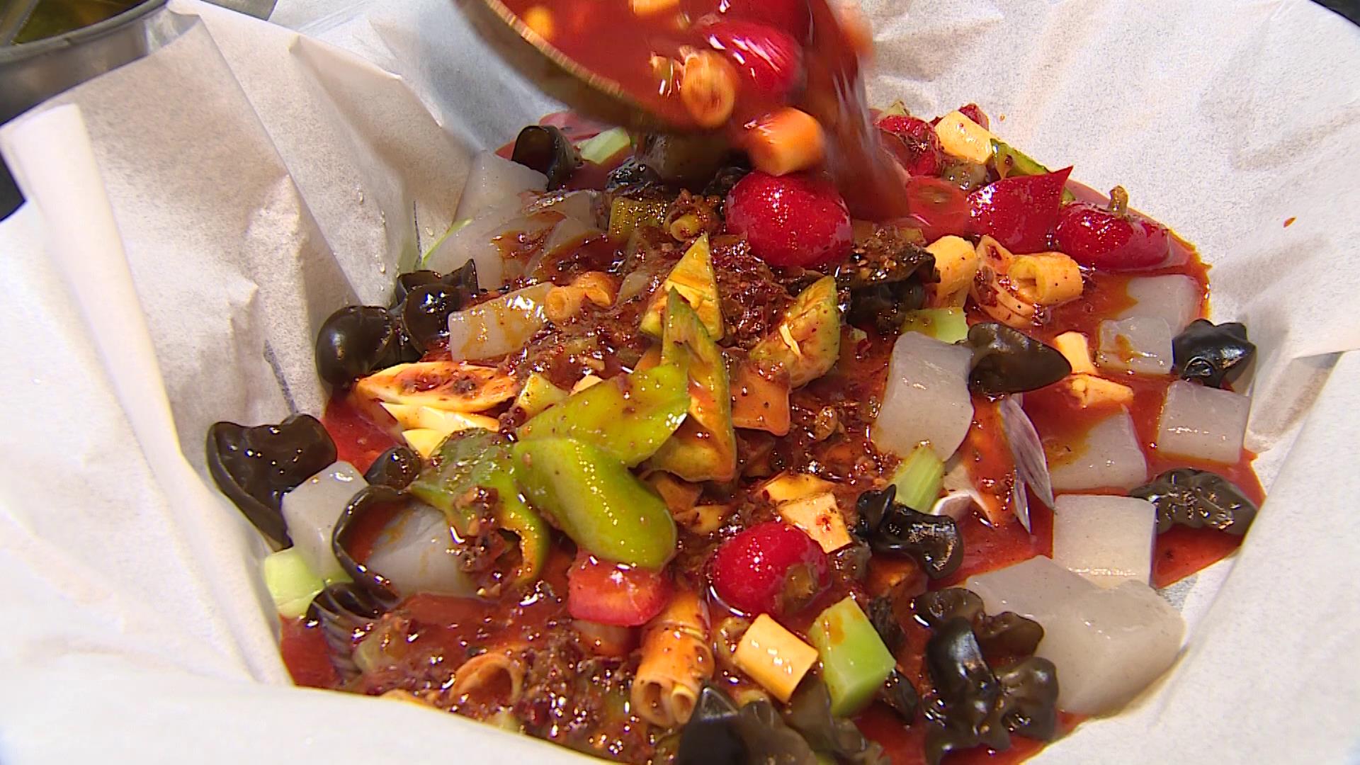 气泡纸包鱼,纸包鱼味道好极了