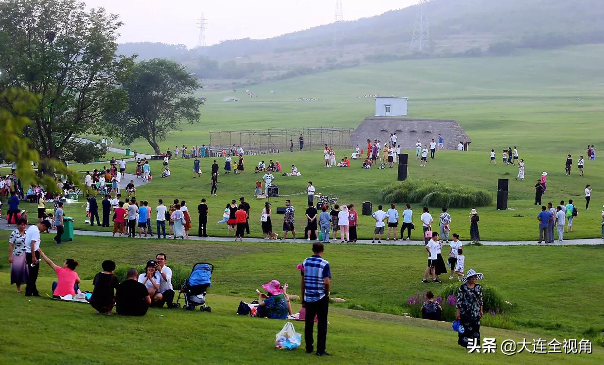 大连三观寰牧场坐车攻略,大连三寰牧场草原视频