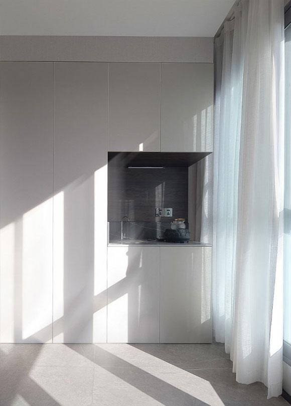 金属灰背景墙效果图,灰色装修风格现代简约电视背景墙