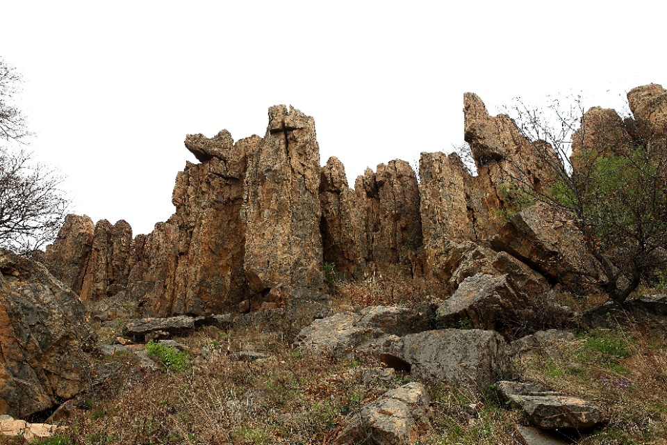 大连庄河石城岛石林,大连石城岛海上石林