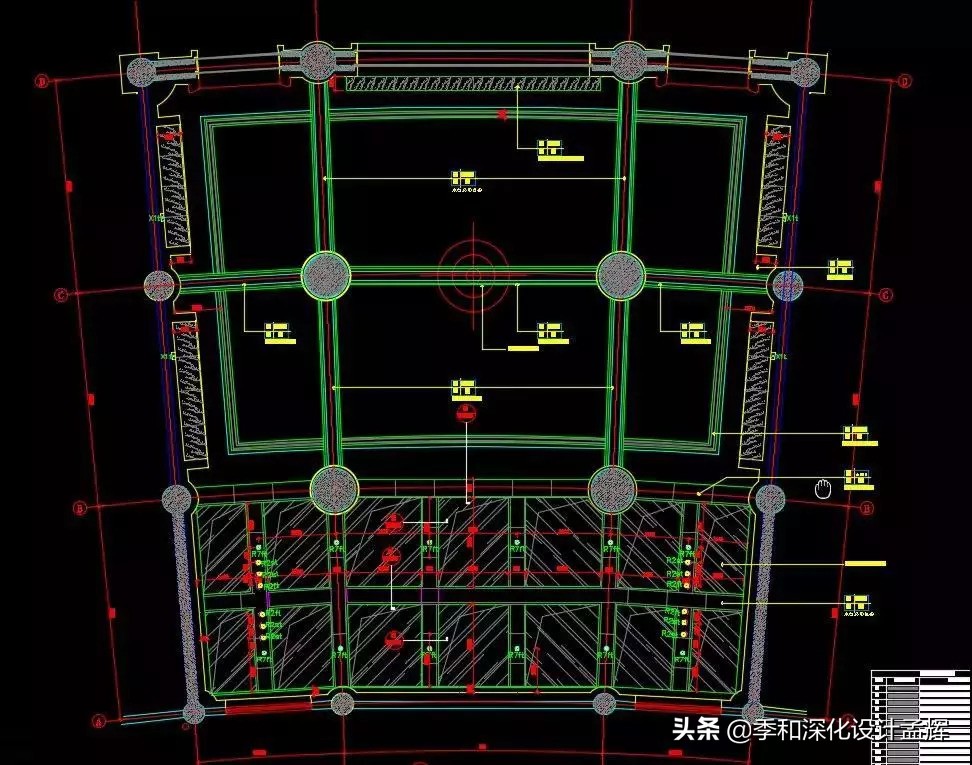 施工图深化和钢结构深化,施工图深化前和深化后