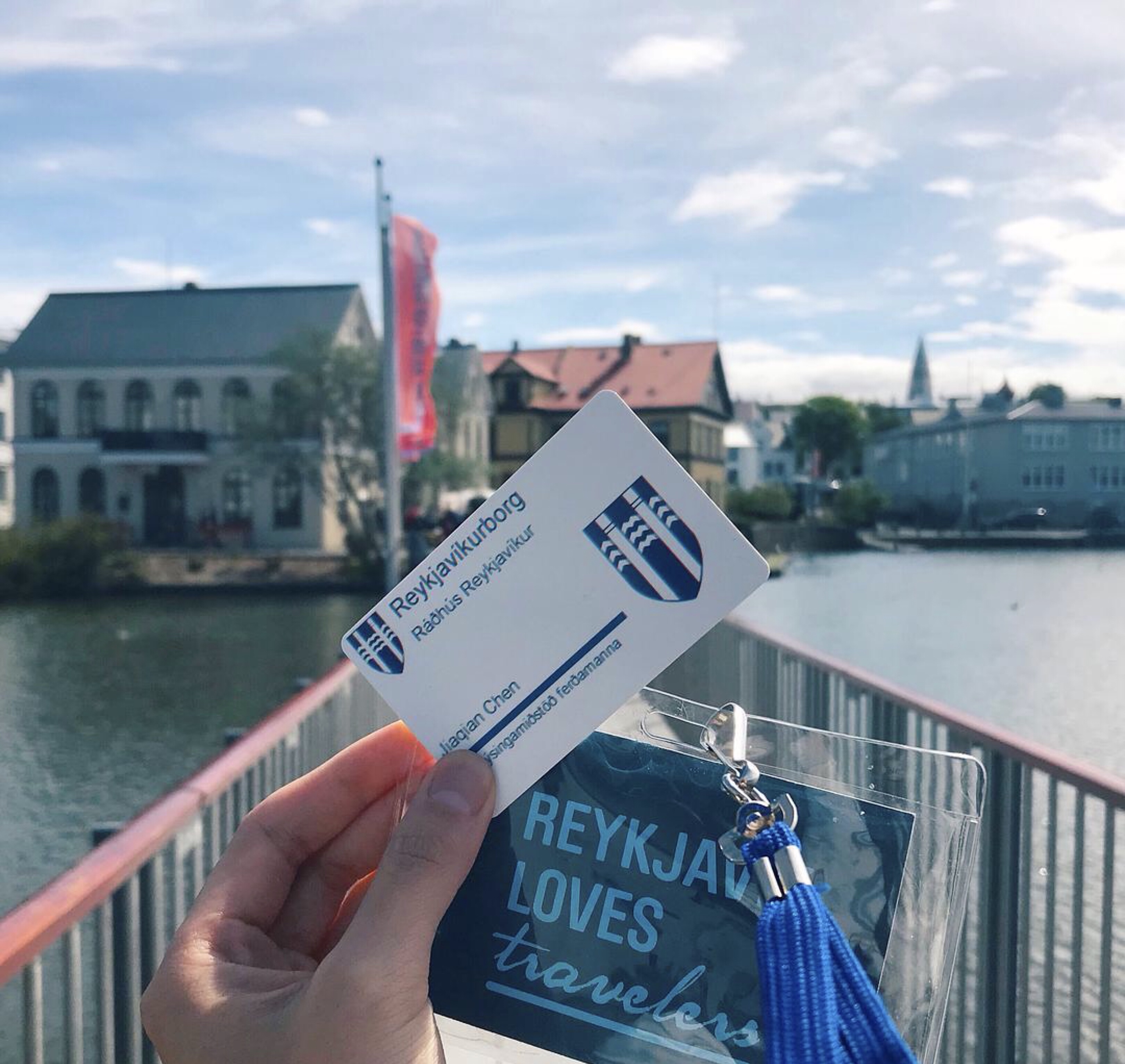 我在冰岛留学的时候,在冰岛当服务员