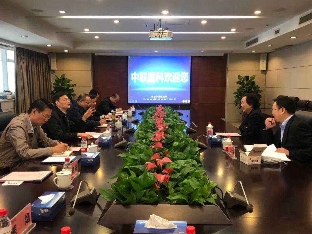 商企互联-彭继球、王勋爵走访调研中联重科和市环保协会