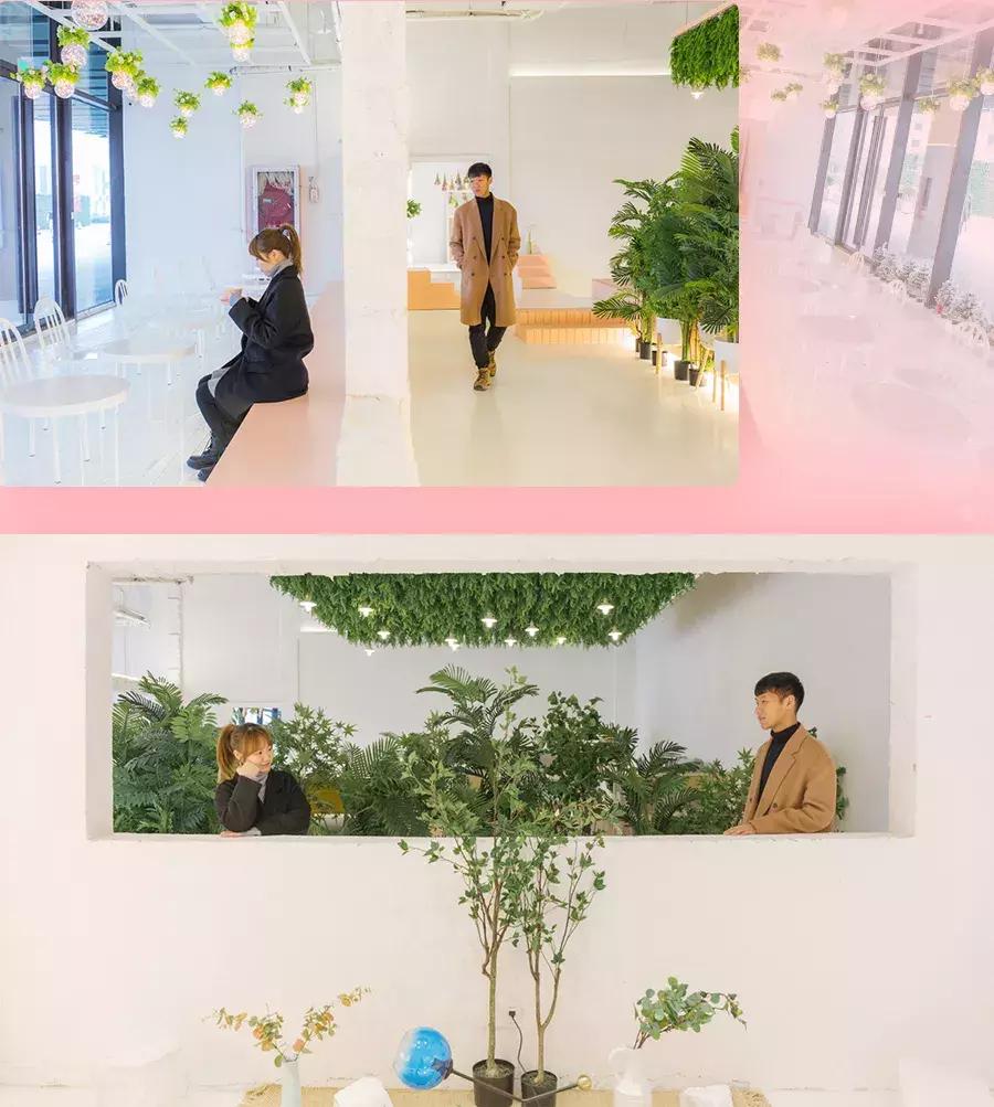 撩炸日韩少女心！风靡韩国的「花草系」咖啡店，韩国明星都爱去！