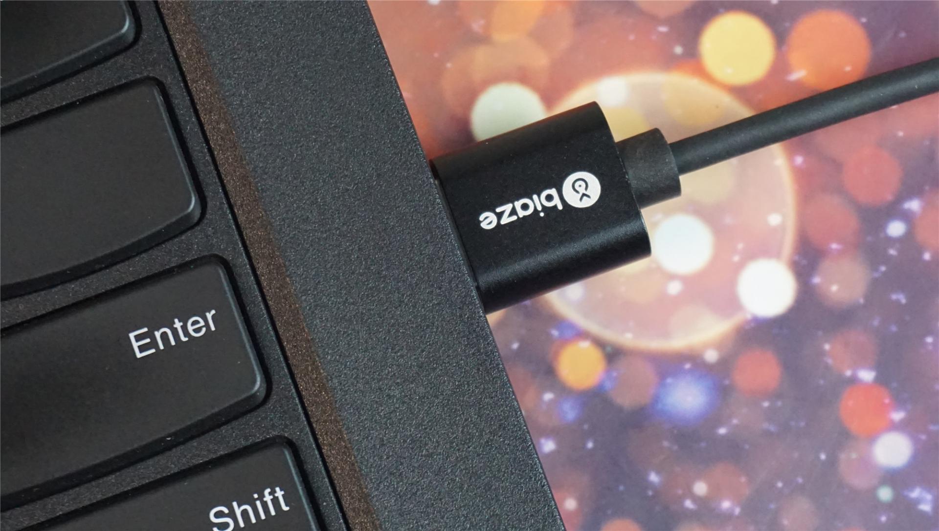 毕亚兹声卡,毕亚兹免驱USB外置独立声卡