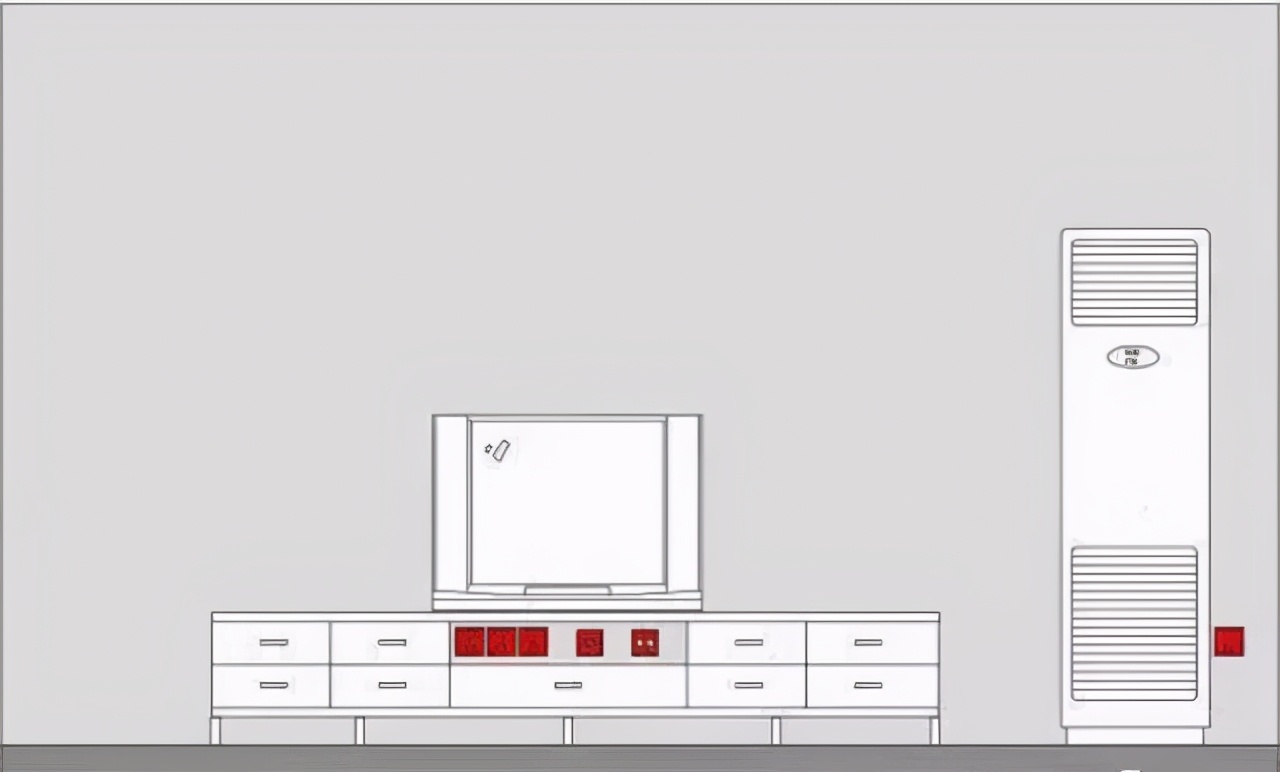 装修干货全屋开关插座布局的讲究,改水电预留插座尺寸位置大全