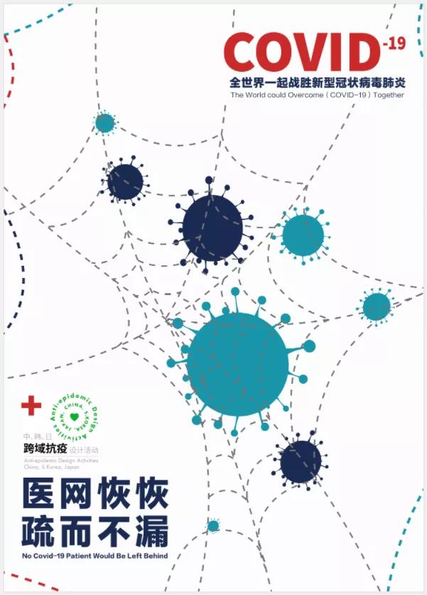 全球抗疫主题海报设计,国外创意抗疫海报