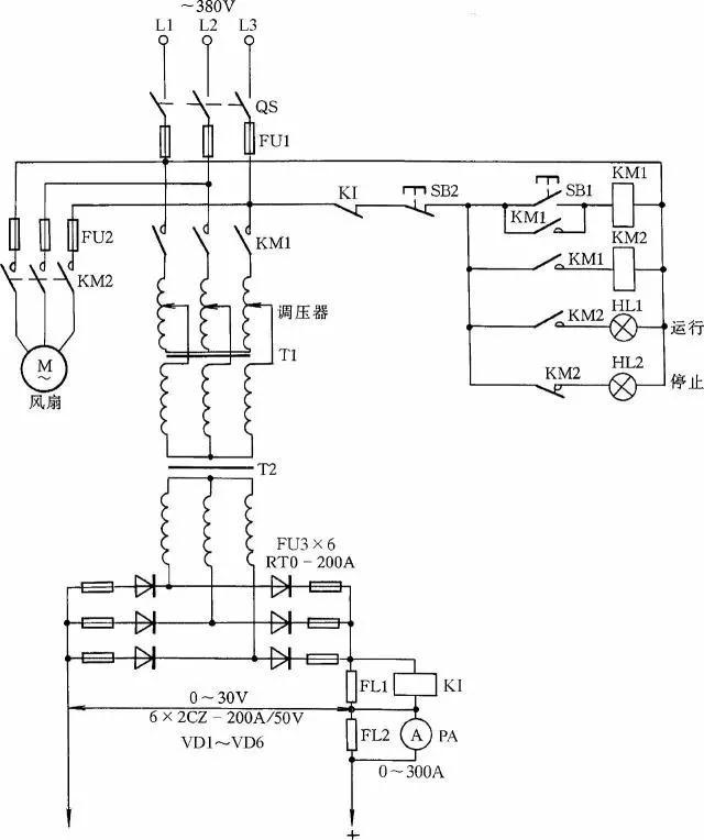 自动控制电路图的实物接线,自动控制电路图及讲解视频