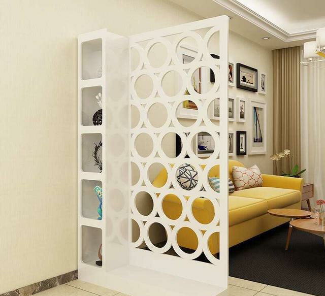 客厅屏风正对门怎么设计,客厅屏风柜设计简约