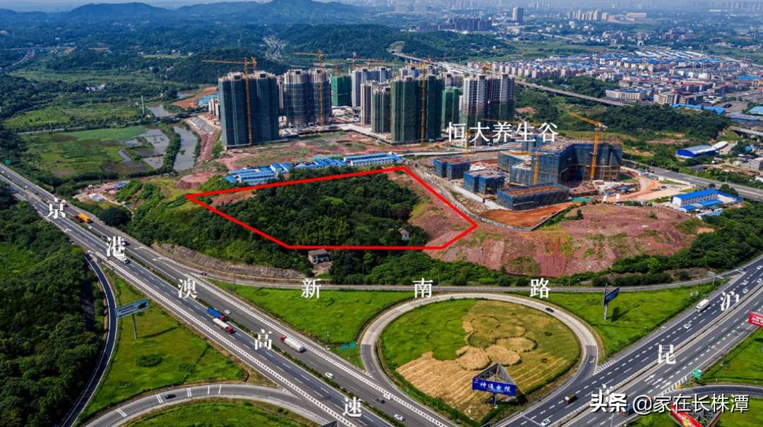 长株潭融城核心区域,长株潭融城的核心区域