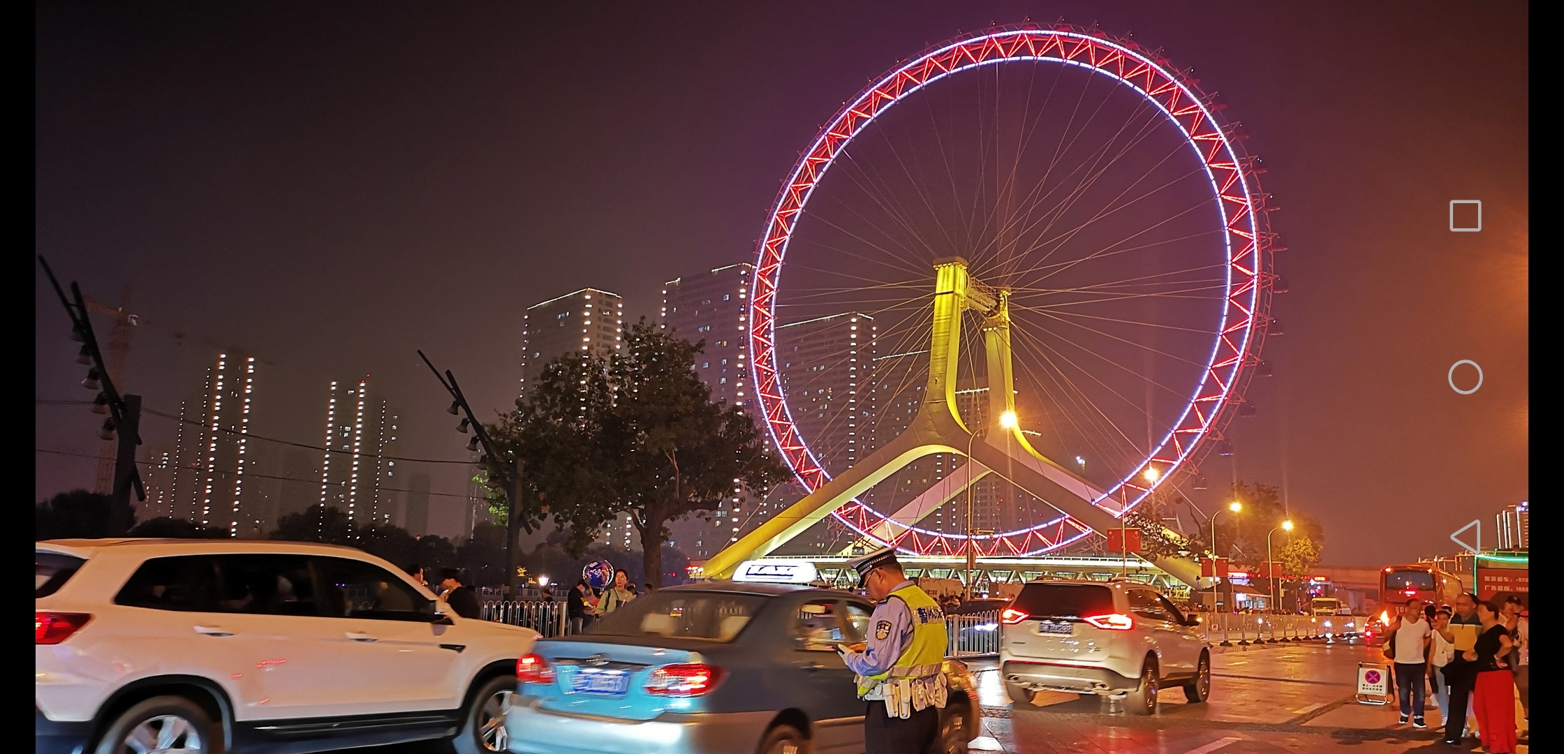 天津打卡天津之眼,去天津之眼打卡