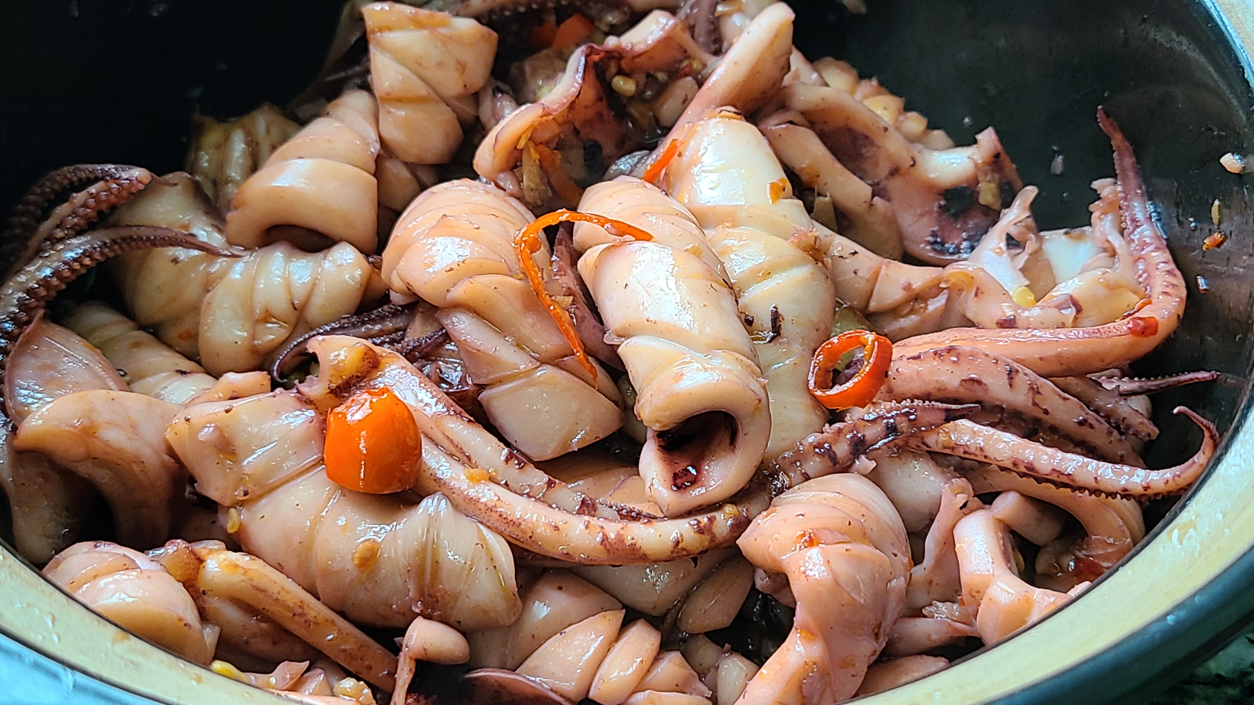 鱿鱼的做法大全简单易学,鱿鱼的家常做法鲜香味美好吃简单