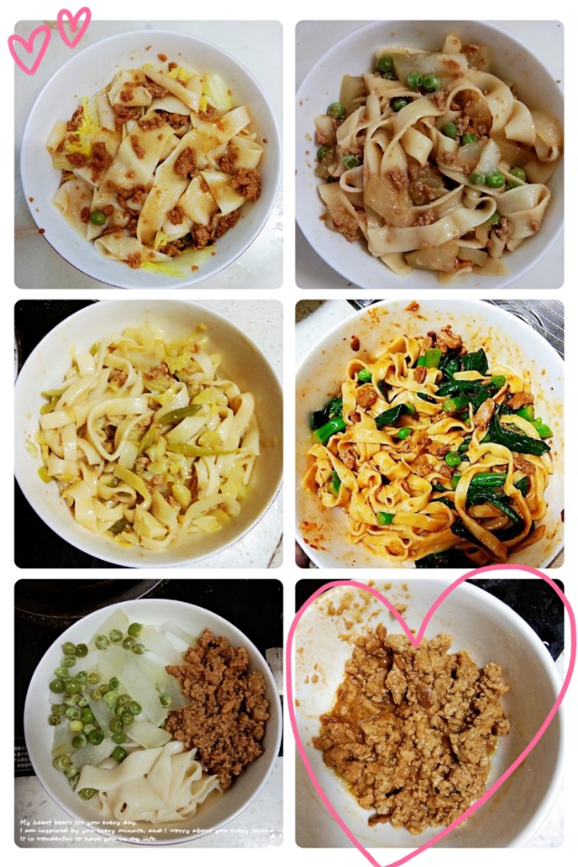 各种面食和面比例,做面食水和面的比例