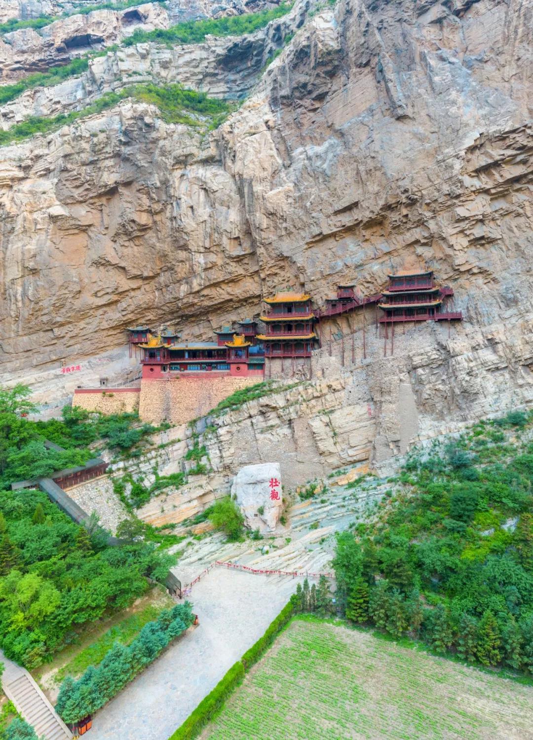 悬空寺壮观是谁题的,悬空寺是世界奇观吗