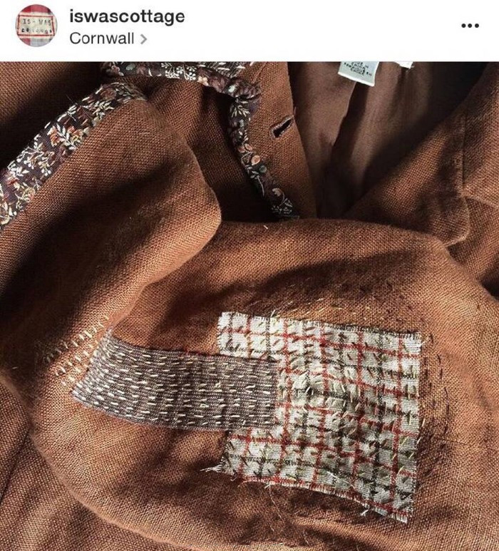 十字绣的平针回收针怎么绣,十字绣大面积不规则平针绣