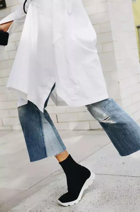 英伦袜靴穿搭裙子,袜靴穿搭新款