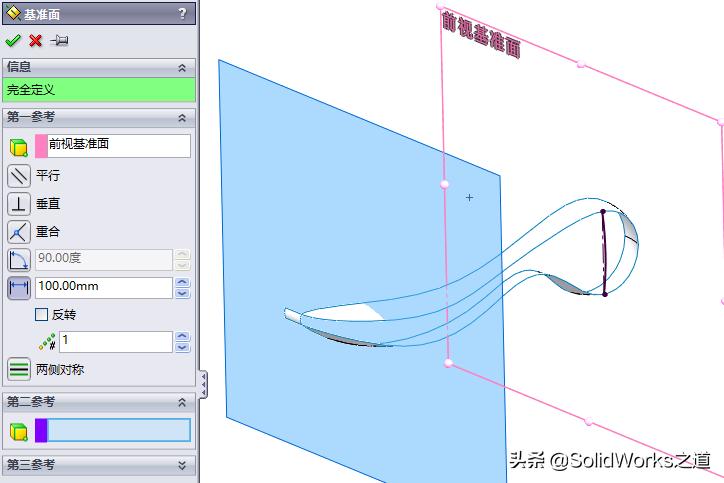 solidworks怎么把线投影在曲面上,solidworks曲面投影拉伸切除