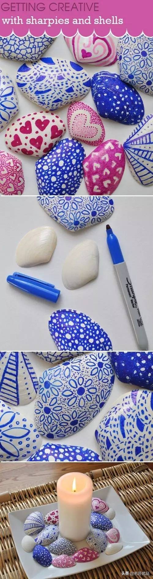 海边捡贝壳小碎片怎么做饰品,在海边捡的贝壳可以做什么小玩意