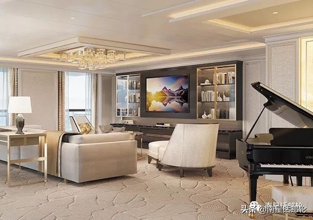 海上最大的豪华套房,海景度假超豪华房子