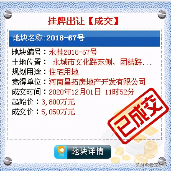 永城土拍2024,永城市2024土拍
