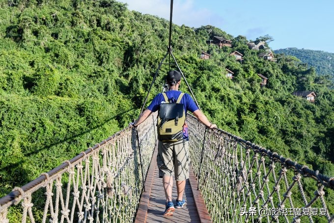 在三亚感受亚龙湾的惬意,三亚亚龙湾热带雨林美景