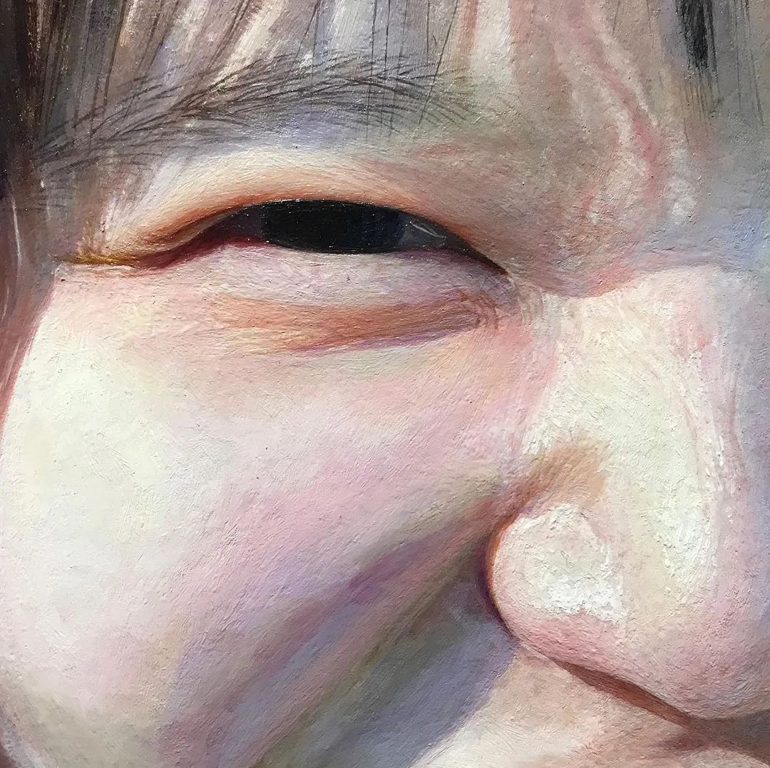 日本90后画家超写实绘画作品欣赏,日本画家画小清新少女