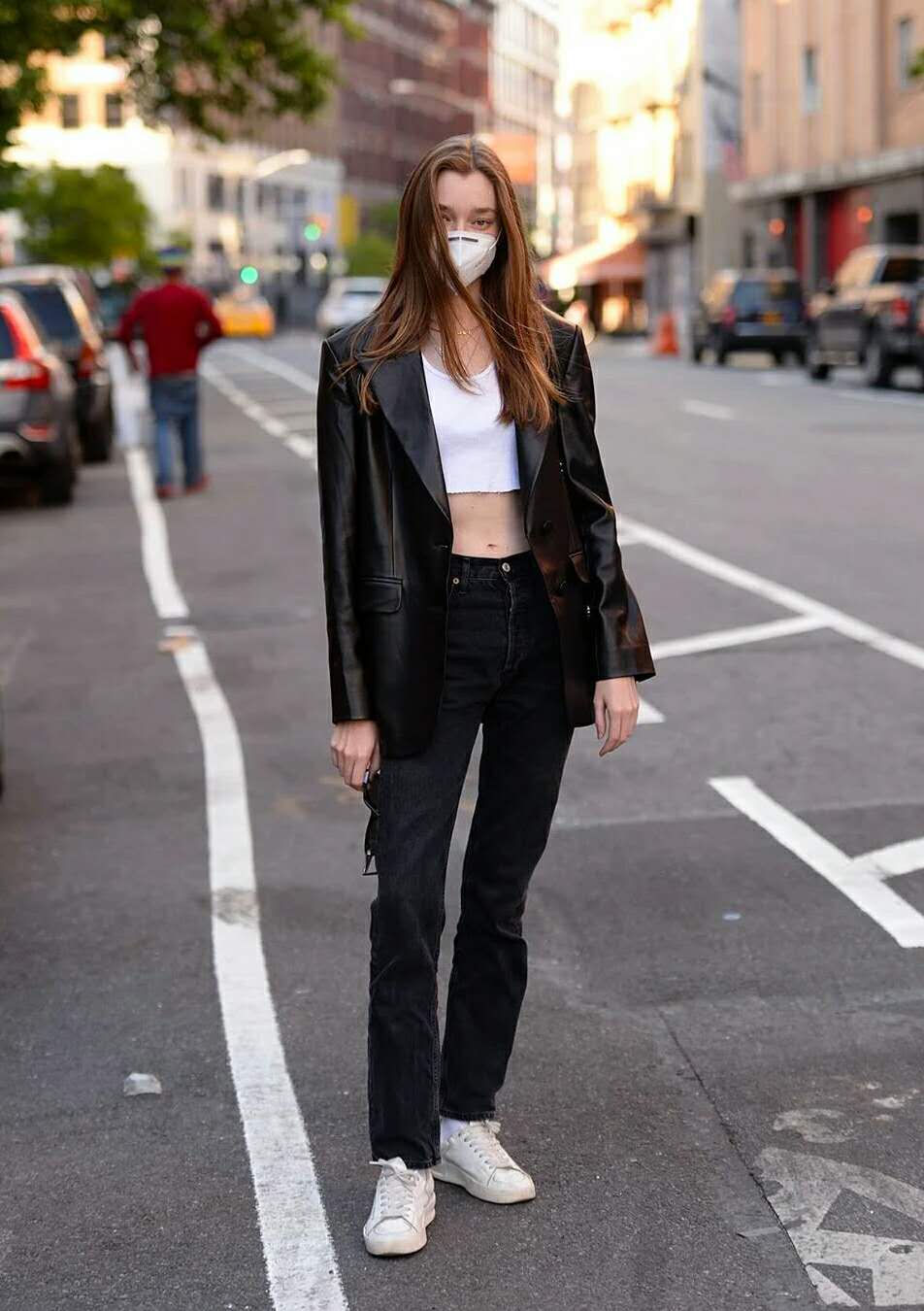 不露脚踝的穿法,今年流行露脚踝穿搭女