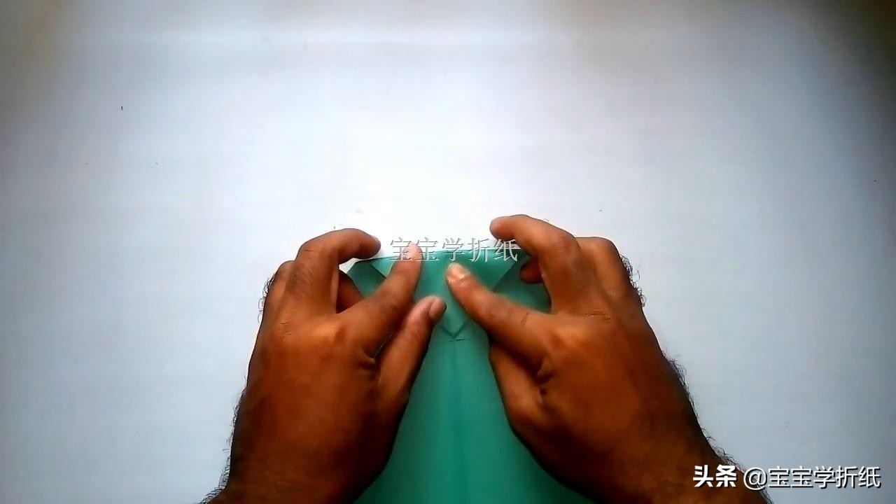 儿童简单折纸教程飞机,儿童折纸1-9岁飞机的折纸方法