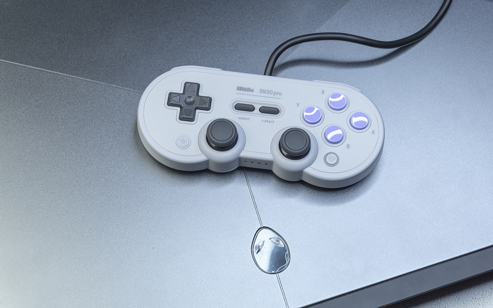 8位堂sn30pro手柄拆解,即插即用无需联网