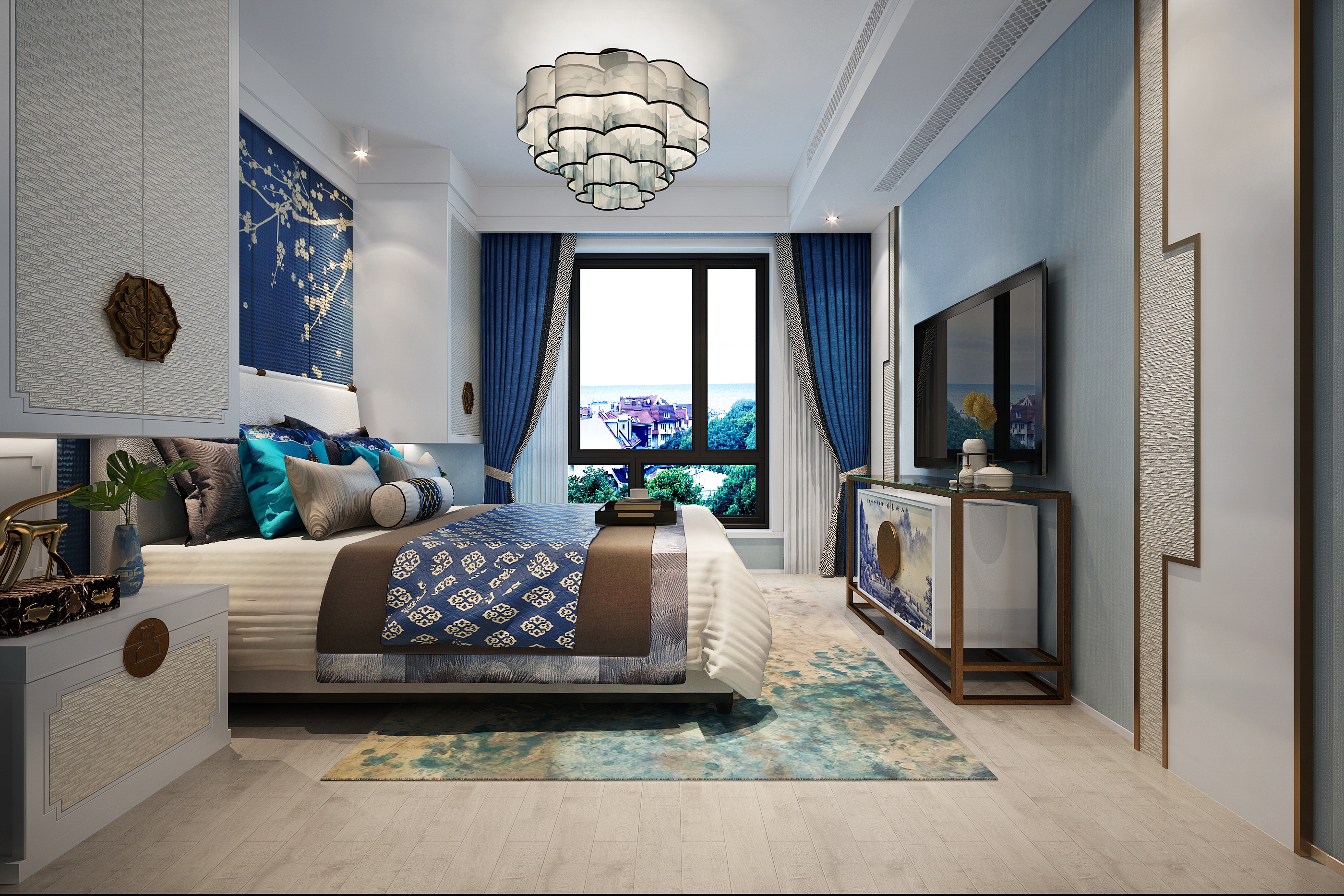 中国元素青花瓷图案,青花瓷中蕴含的中国元素