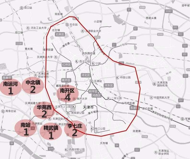 天津环城四区房价各板块,天津环城四区哪个区发展前景好