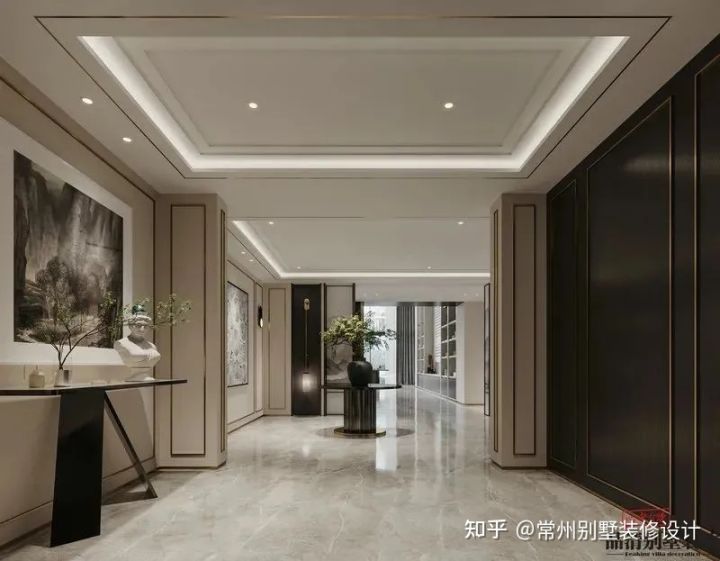 品清别墅装饰设计技巧,300平别墅法式轻奢装修效果图