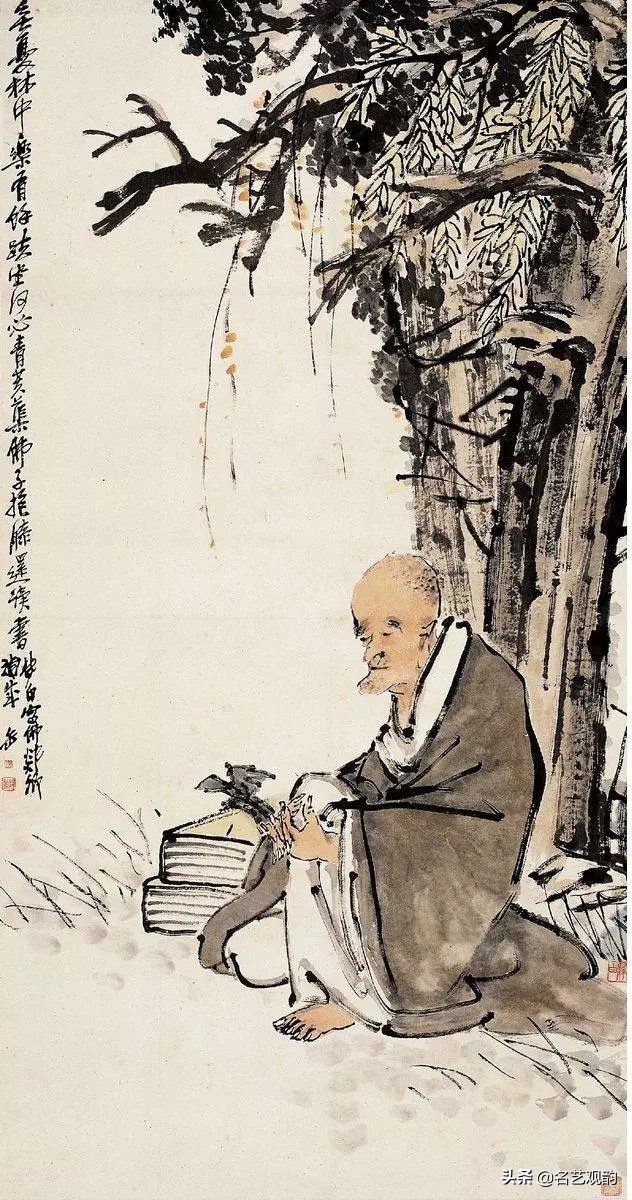 陈师曾齐白石王一亭,吴昌硕和齐白石谁画的