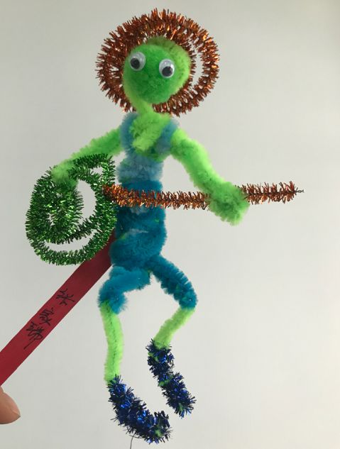 毛根扭扭棒手工制作过程图文,毛根扭扭棒手工制作教程过程图文