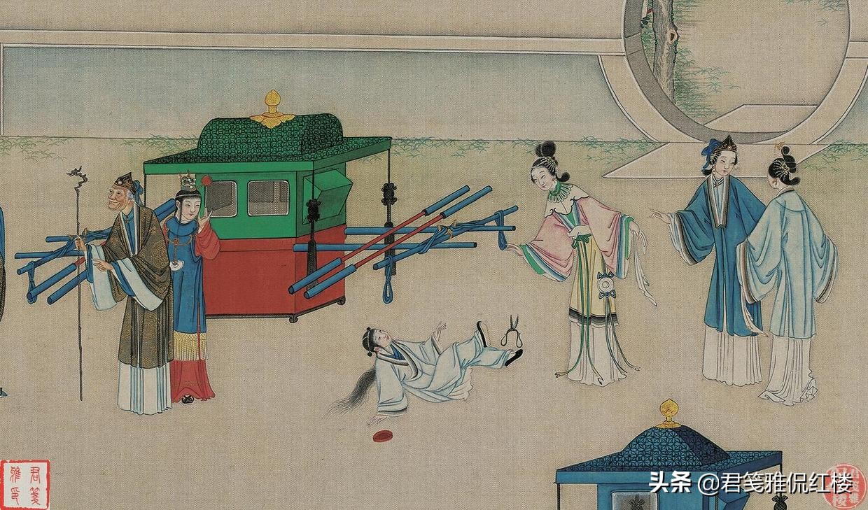 王熙凤做的错事，贾母替她受过，张道士的嘲讽令贾母无言以对