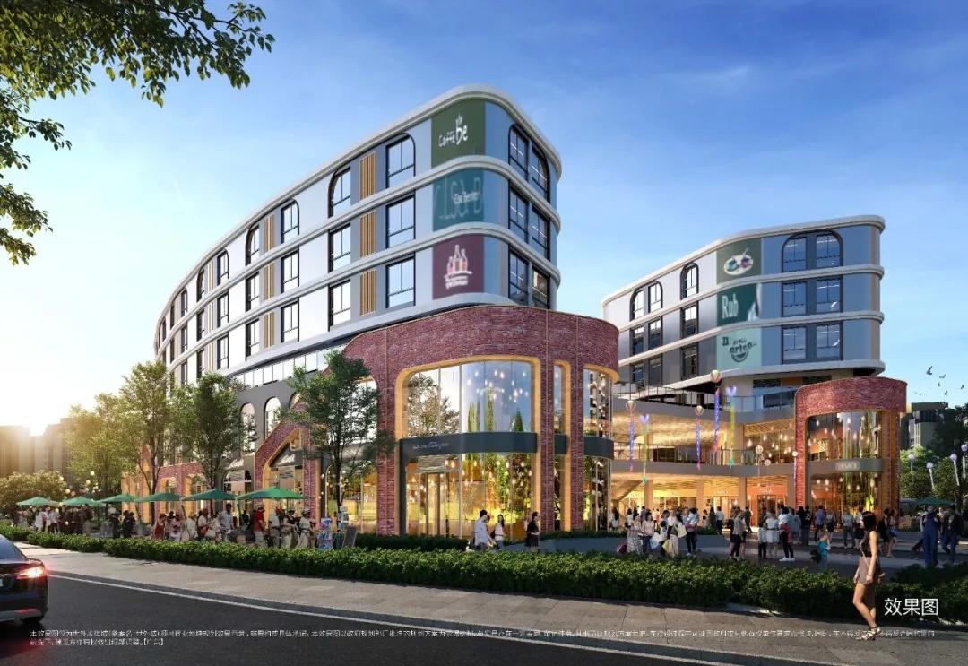 宁波杭州湾真实街景,宁波雅戈尔最美外立面